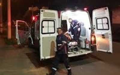 SAMU resgata usuário de drogas que foi agredido perto da rodoviária 