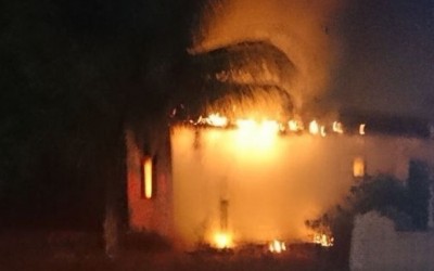 Incêndio em residência mobiliza Corpo de Bombeiros em Três Lagoas