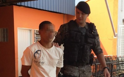 Jovem tenta furtar carne em supermercado e acaba preso 