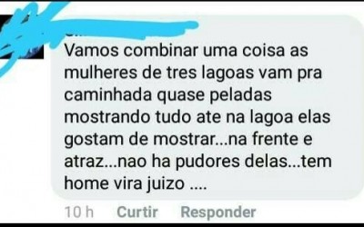 Mulheres três-lagoenses se unem contra comentários machistas a vítima de estupro