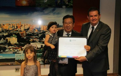 Eduardo Rocha homenageia nipo-brasileiros que contribuíram para o desenvolvimento de MS