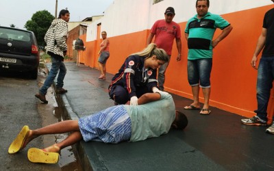 Homem dado como morto é resgatado pelo SAMU no bairro Jardim Dourado 