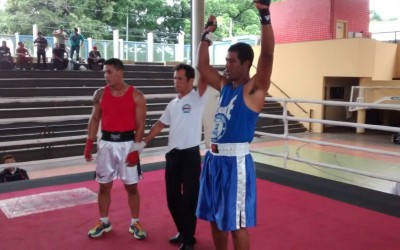 Thiago Santos se consagra tri campeão no Campeonato de Boxe realizado em Campo Grande  