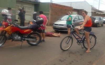 Idoso é atropelado por carro que estava estacionado no Paranapungá
