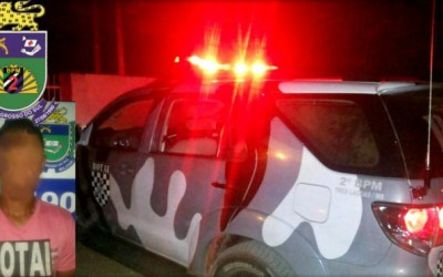  De folga, policiais militares prendem jovem no Vila Nova 
