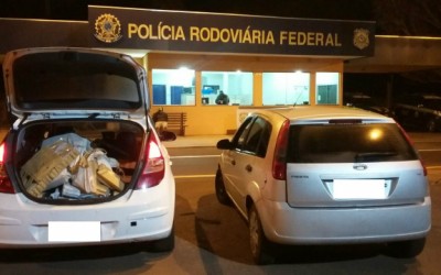 PRF de Três Lagoas prende cinco integrantes de organização criminosa e intercepta 290 kg de maconha