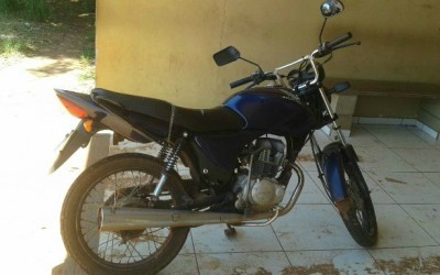 Homem localiza moto furtada nas proximidades de sua casa