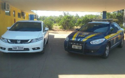 Vigilante compra carro clonado e acaba detido pela PRF em Água Clara 
