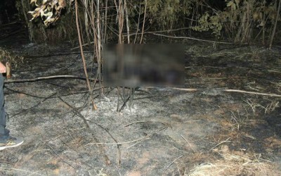 Corpo carbonizado é encontrado na região da 