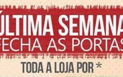Com até 80% de desconto, Mia Scarpa faz liquidação de todo o estoque