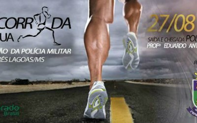 1ª Corrida de Rua da Polícia Militar será realizada no dia 27 de Agosto 