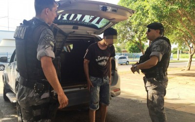 Acusado de ter ateado fogo em carro de radialista é preso pela ROTAI