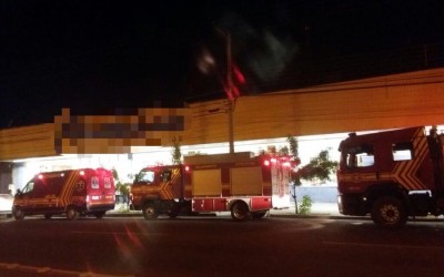 Alarme de incêndio dispara em mercado de Três Lagoas e mobiliza bombeiros