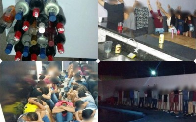 Em ação de “Tolêrancia Zero”, Polícia Civil acaba com festa envolvendo menores
