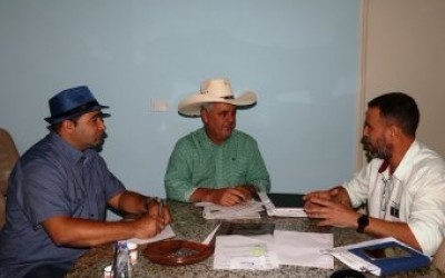 Prefeito de Três Lagoas recebe diretor da CEI Cida Castro