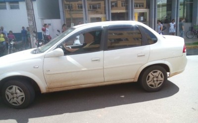 Veículo com queixa de furto é encontrado na área central 