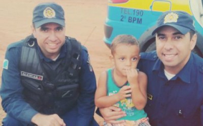 Policiais Militares entregam presente e realizam o sonho de menino de 2 anos 