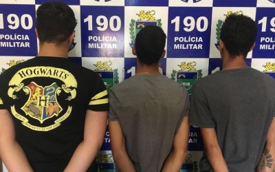 Ronda Escolar apreende jovens que consumia drogas aos fundos da escola Jomap