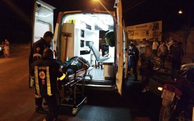 Motociclista fica ferido em acidente no bairro Set Sul