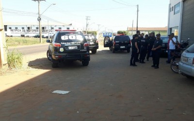 GOE e SIG deflagram operação em Três Lagoas