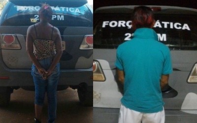 Dois foragidos da Justiça são presos pela Força Tática