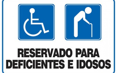 Está valendo multa dobrada para parada irregular em vagas especiais