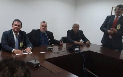 Em Brasília, deputado Eduardo Rocha participa de audiências com prefeitos de Mato Grosso do Sul