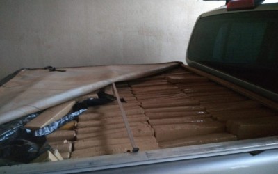 Cerca de uma tonelada de maconha é apreendida no Set Sul