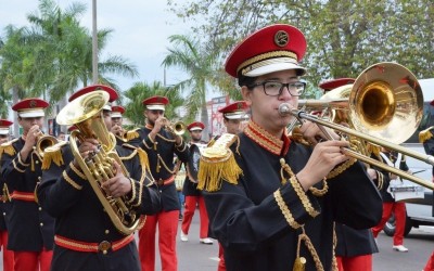 Prefeitura realiza Festival de Bandas e Fanfarras na Circular da Lagoa Maior
