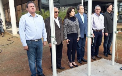 Deputado Eduardo Rocha participa de festa em comemoração aos 103 anos de Três Lagoas 