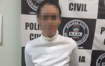 Em Três Lagoas, funcionária de clínica é presa suspeita de auxiliar em sequestro