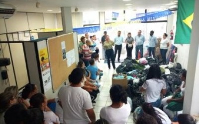 Assistência recebe mais de 3 mil peças de roupas arrecadadas pelo SENAC de Três Lagoas