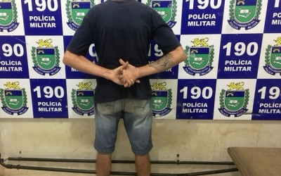 Portando drogas, homem é preso pela Força Tática em Três Lagoas