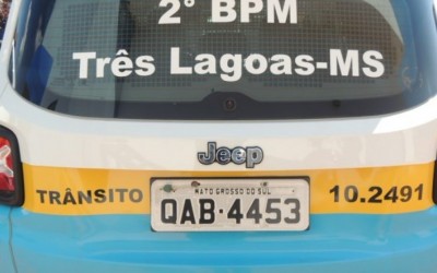 Carro furtado é recuperado pelo Pelotão de Trânsito no Centro