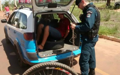 Polícia Militar detém jovem acusado de receptação 