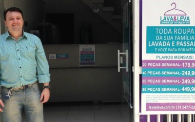 Lavanderia que cobra por mês fatura R$ 1 mi; franquia custa R$ 47 mil