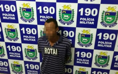 Homem que portava drogas na região da 