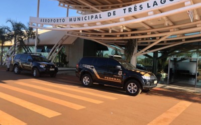 Polícia Federal comanda simulação de sequestro de avião em aeroporto de Três Lagoas