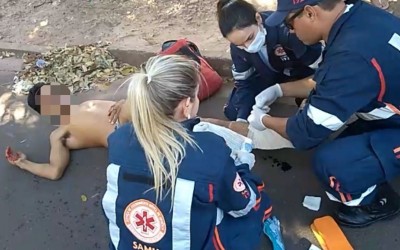 Bandido invade casa de policial aposentado e termina baleado