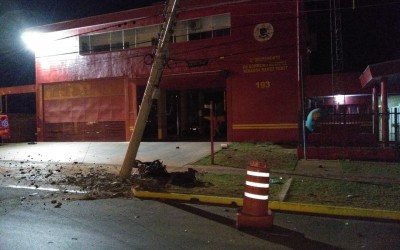 Acidente deixa telefone 193 do Corpo de Bombeiros inoperante