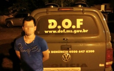 DOF em Ponta Poarã preende quase 5 quilos de cocaína 