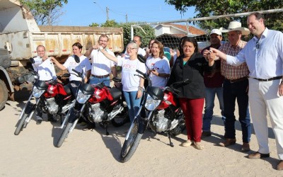 Saúde de Três Lagoas recebe três motocicletas para monitorar infestação do mosquito da dengue