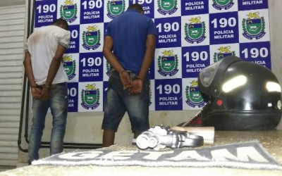 Em uma ação rápida da polícia, menores acusados de assalto são apreendidos 