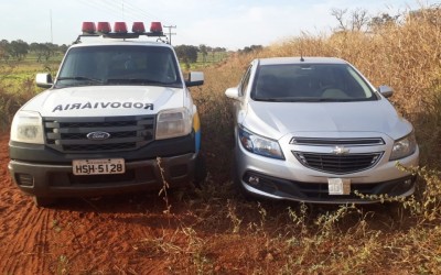 Veículo produto de furto adulterado é recuperado na MS-395