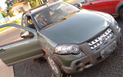 DOF apreende veículo com sinais de adulteração em Amambaí 