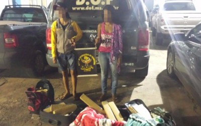 DOF prende macapaense com mais de trinta quilos de maconha