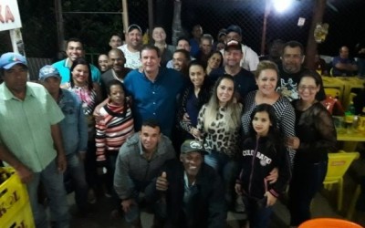 Eduardo Rocha prestigia ato de filiação ao PMDB em Três Lagoas