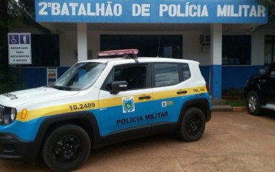 Autor de furto é preso em flagrante pela Polícia Militar