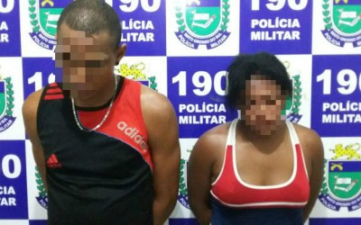 Homem foge e deixa esposa ser presa em flagrante por tráfico de drogas 