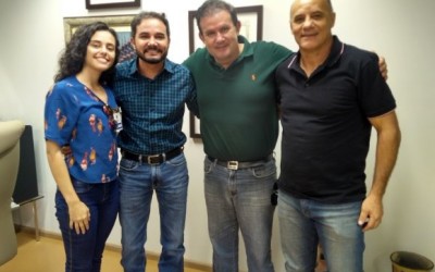 Vereador Andrey dos Reis fecha apoio a pré-candidatura a reeleição do deputado Eduardo Rocha